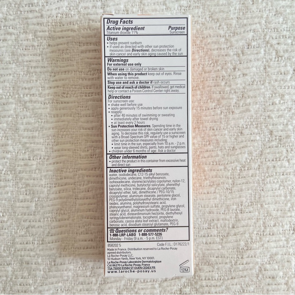 HP!✨La Roche-Posay Anthelios Mineral Tinted Ultra Light Face Sunscreen SPF 50 - Picture 3 of 11